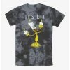 Promo 👏 Disney Beauty and the Beast Lumiere It's Lit Tie-Dye T-Shirt 🥰