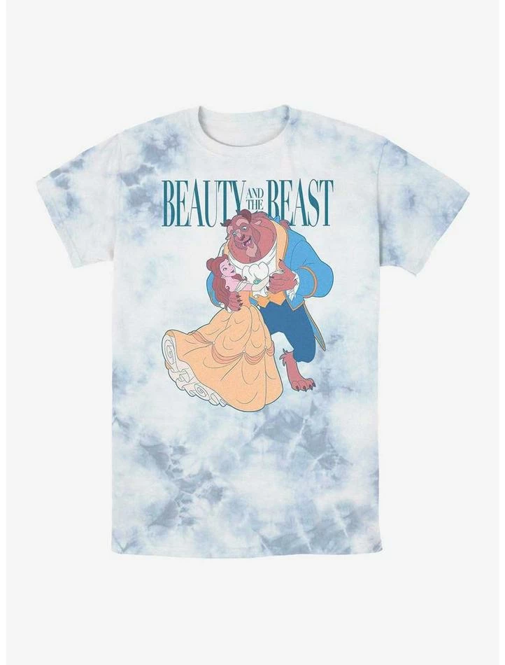 Outlet ⭐ Disney Beauty and the Beast Waltz Tie-Dye T-Shirt 💯