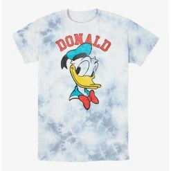 Best Pirce ❤️ Disney Donald Duck Portrait Tie-Dye T-Shirt 👍