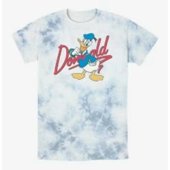 Wholesale 👍 Disney Donald Duck Signature Donald Tie-Dye T-Shirt 🔥