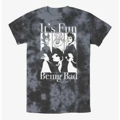 Brand new 😉 Disney Princesses It's Fun Being Bad Tie-Dye T-Shirt ✔️