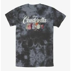 Cheapest ✔️ Disney Princesses Cinderella Group Tie-Dye T-Shirt 😀