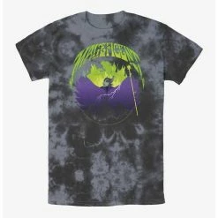 Deals 🎁 Disney Princesses Maleficent Badge Tie-Dye T-Shirt 🎁