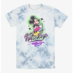 Cheap 🥰 Disney Mickey Mouse Airbrush Mickey Tie-Dye T-Shirt 🥰