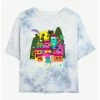Best reviews of ✨ Disney Encanto Casa Madrigal Tie-Dye 👧 Girls Crop T-Shirt 🌟