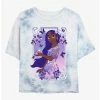 Deals 🔔 Disney Encanto Effortless Isabela Tie-Dye 👧 Girls Crop T-Shirt 🔥