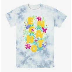 Flash Sale ⭐ Disney Encanto Flower Arrangement Tie-Dye T-Shirt 🌟