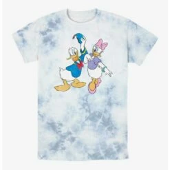 Brand new 🛒 Disney Mickey Mouse Big Donald & Daisy Tie-Dye T-Shirt 💯