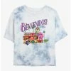 Best Sale 🎉 Disney Encanto Welcome In Spanish Tie-Dye 👧 Girls Crop T-Shirt 🎉