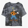 Hot Sale 🔥 Disney Goofy Traditional Goofy Tie-Dye 👧 Girls Crop T-Shirt 🌟