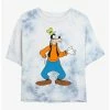 Budget ✨ Disney Goofy Traditional Goofy Tie-Dye 👧 Girls Crop T-Shirt 🎉