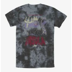 Budget 🤩 Disney The Little Mermaid Ursula The Sea Witch Tie-Dye T-Shirt ❤️