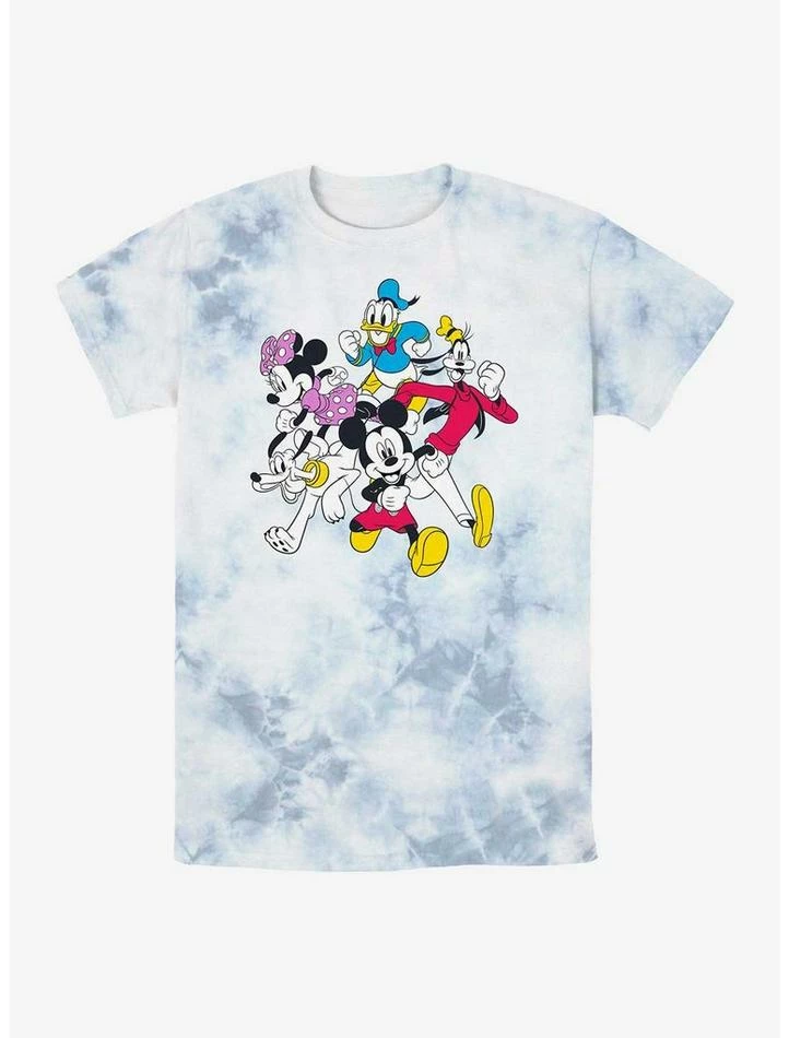 Best Pirce 🥰 Disney Mickey Mouse Fun Run Tie-Dye T-Shirt ✔️