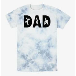 Wholesale 🧨 Disney Mickey Mouse Goofy Dad Tie-Dye T-Shirt 🌟