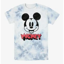 Promo 🔥 Disney Mickey Mouse Heads Up Tie-Dye T-Shirt 🤩