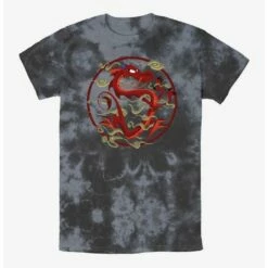Brand new 🧨 Disney Mulan Mushu Serpentine Salvation Tie-Dye T-Shirt 🧨