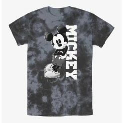 New ✔️ Disney Mickey Mouse Mickey Lean Tie-Dye T-Shirt 🔥
