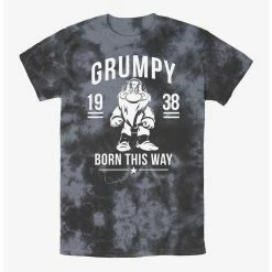 Cheap 🧨 Disney Snow White and the Seven Dwarfs Always Grumpy Tie-Dye T-Shirt 😍