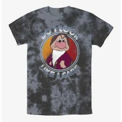 Outlet 😉 Disney Snow White and the Seven Dwarfs Grumpy Caress Not Tie-Dye T-Shirt 🧨