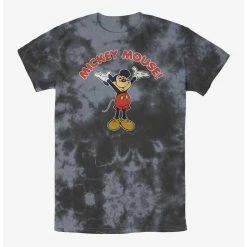 Coupon 🥰 Disney Mickey Mouse Retro Mickey Tie-Dye T-Shirt ✨