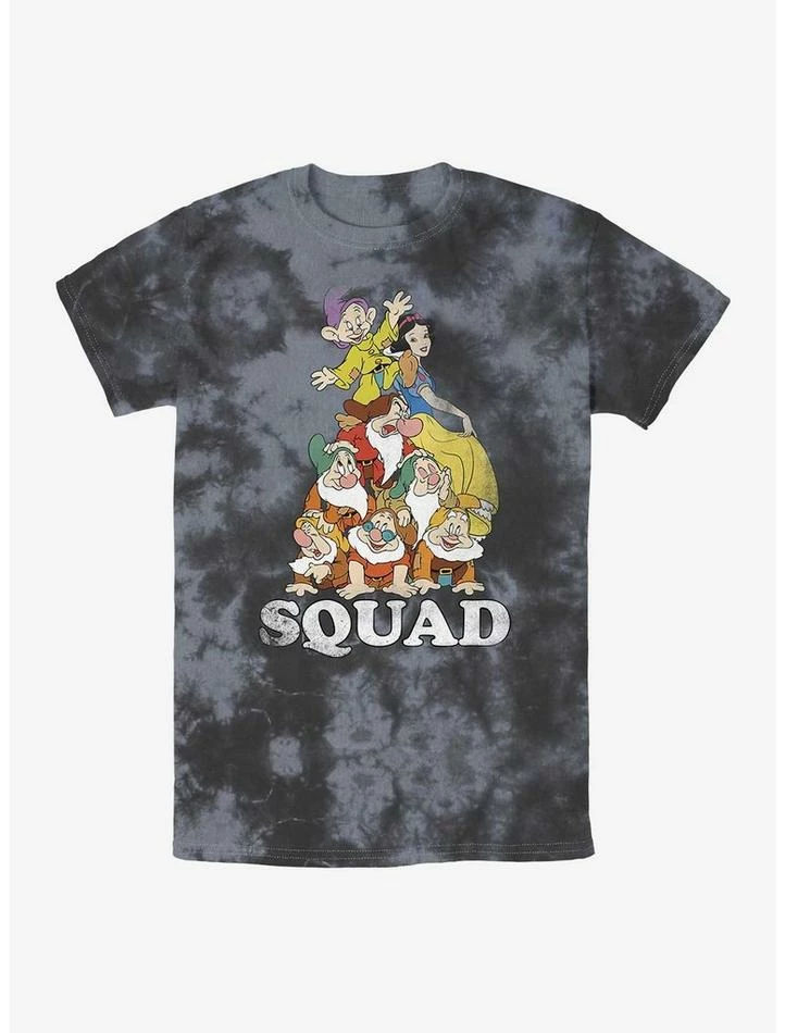 Best reviews of ๐งจ Disney Snow White and the Seven Dwarfs Squad Tie-Dye T-Shirt ๐