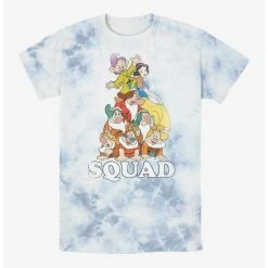 Deals 👏 Disney Snow White and the Seven Dwarfs Squad Tie-Dye T-Shirt 🧨