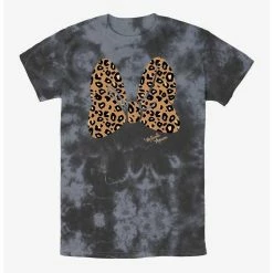 Discount 🧨 Disney Minnie Mouse Animal Print Bow Tie-Dye T-Shirt 🤩