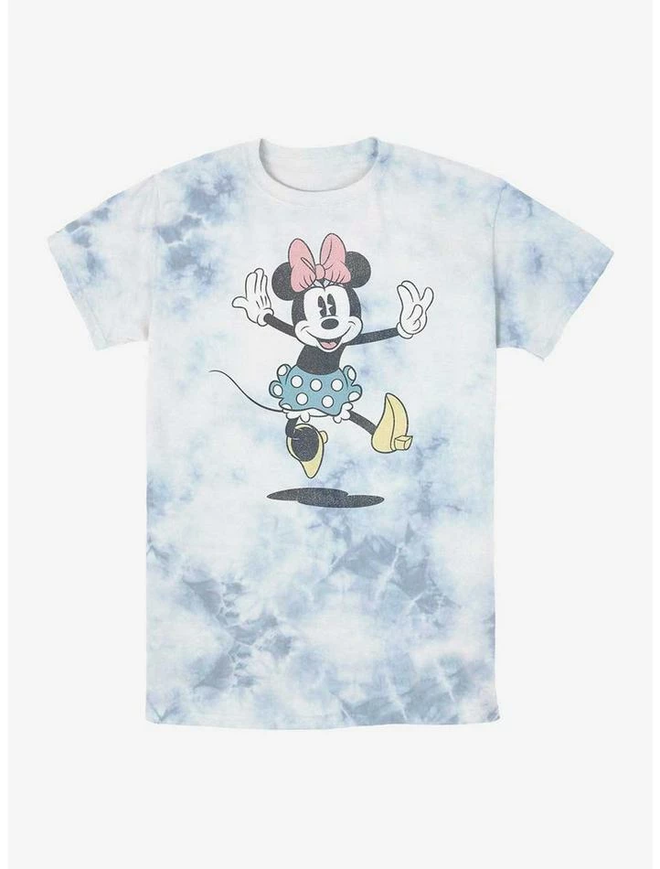 Budget ๐ Disney Minnie Mouse Minnie Jump Tie-Dye T-Shirt ๐