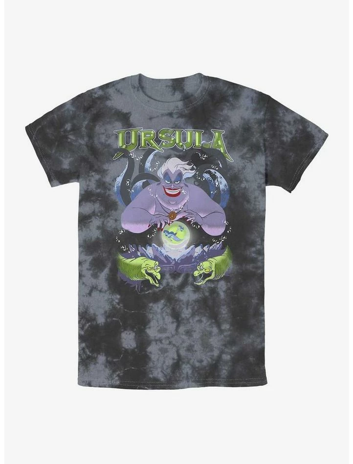 Best reviews of 😍 Disney Villains Ursula Witch Spell Tie-Dye T-Shirt 🛒