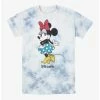 Coupon 🔥 Disney Minnie Mouse Polka Dot 👗 Skirt Tie-Dye T-Shirt 😀