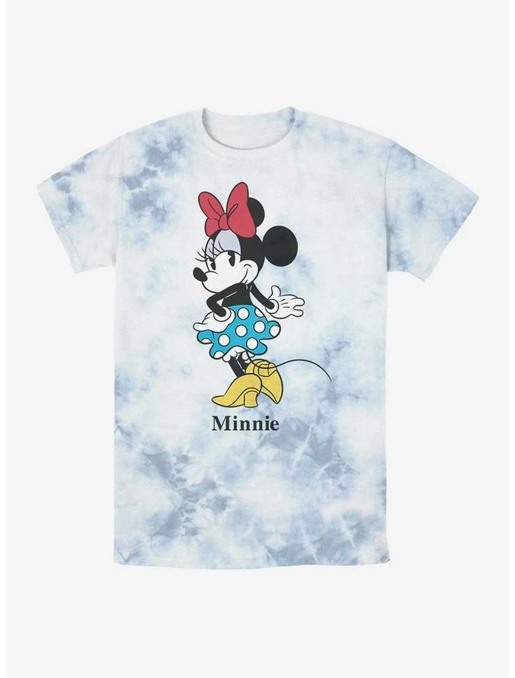 Coupon ๐ฅ Disney Minnie Mouse Polka Dot ๐ Skirt Tie-Dye T-Shirt ๐