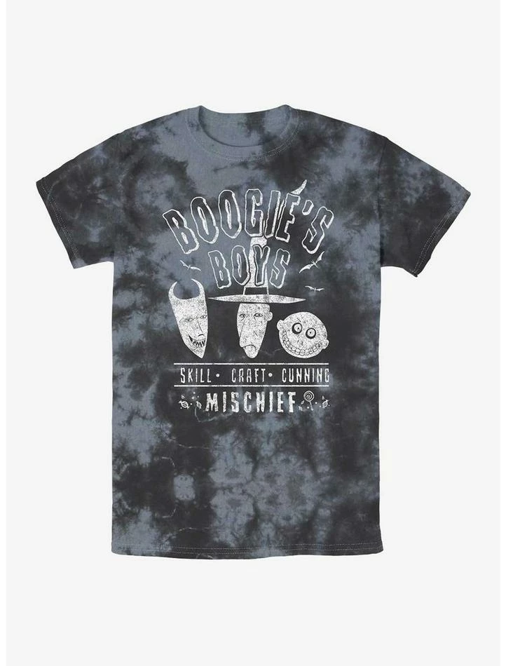 Best Sale ๐งจ Disney The Nightmare Before ๐
Christmas Boogie's Boys Tie-Dye T-Shirt โญ