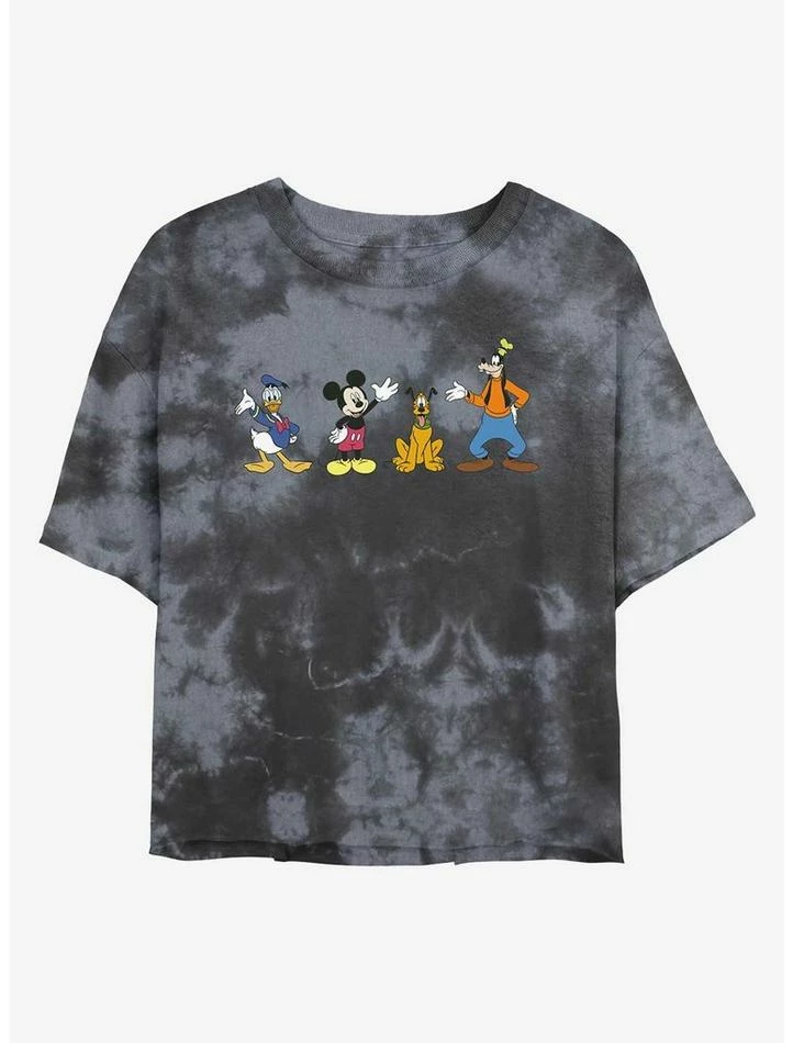 Best reviews of ๐งจ Disney Mickey Mouse Just The Boys Tie-Dye ๐ง Girls Crop T-Shirt ๐