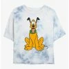 Best reviews of ✨ Disney Pluto Traditional Pluto Tie-Dye 👧 Girls Crop T-Shirt 💯