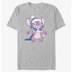 Discount ✨ Disney Lilo & Stitch Cozy Angel Hot Cocoa T-Shirt 🌟