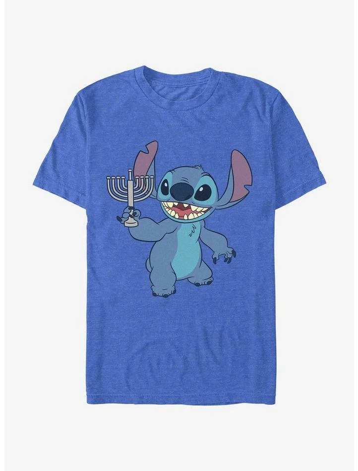 Cheapest ๐คฉ Disney Lilo & Stitch Hanukkah Menorah T-Shirt ๐