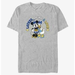 Hot Sale ✔️ Disney Mickey Mouse Latkes Light & Love Minnie and Daisy T-Shirt 🌟