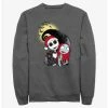 Best reviews of 🔥 Disney The Nightmare Before 🔔 Christmas Santa Jack and Sally Sweatshirt 🛒