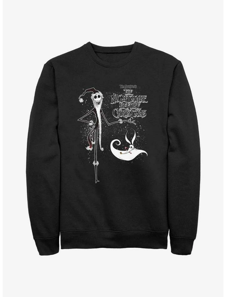 Deals โญ Disney The Nightmare Before ๐
Christmas Santa Jack and Zero Sweatshirt โญ