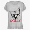 Wholesale 🔥 Disney The Nightmare Before 🎄 Christmas Jack Jolly Lights 👧 Girls T-Shirt 🧨