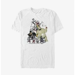 Hot Sale 🔥 Disney The Nightmare Before 🎅 Christmas 💀 Halloween Town Members T-Shirt ⌛