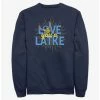 New ✔️ Disney Lilo & Stitch Hanukkah Love You A Latke Sweatshirt 🌟