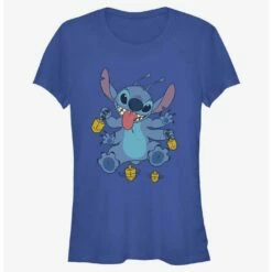 Best reviews of 💯 Disney Lilo & Stitch Hanukkah Spinning Dreidels 👧 Girls T-Shirt ⌛