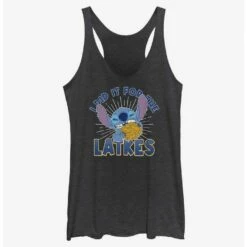 Best reviews of 🎉 Disney Lilo & Stitch Did It For Hanukkah Latkes 👧 Girls Tank 😀