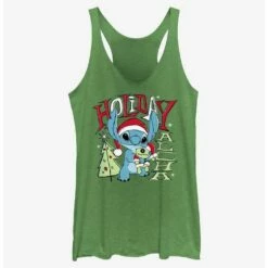 Coupon ⭐ Disney Lilo & Stitch Holiday Aloha 👧 Girls Tank 👍