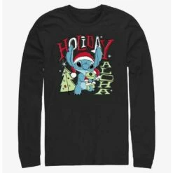 Wholesale ❤️ Disney Lilo & Stitch Holiday Aloha Long-Sleeve T-Shirt 🎁