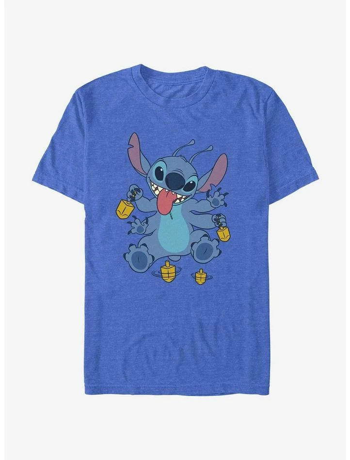 Coupon ๐ Disney Lilo & Stitch Hanukkah Spinning Dreidels T-Shirt ๐