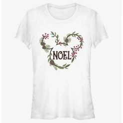 Buy 🔔 Disney Mickey Mouse Noel Mistletoe Ears 👧 Girls T-Shirt 😉