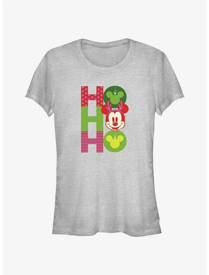 Wholesale 🥰 Disney Mickey Mouse Ho Ho Ho Ornaments 👧 Girls T-Shirt 🔥