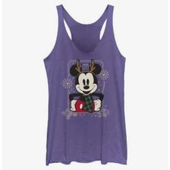 New 🔔 Disney Mickey Mouse Winter Ready 👧 Girls Tank ✨